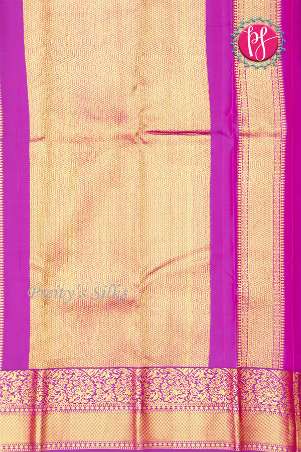 Pure Kanchipuram Silk Saree-PF81330