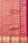 Pure Kanchipuram Silk Saree-Mejentapink-PA04342