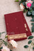 Pure Kanchipuram Silk Saree-Marron-PA27091