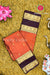 Pure Kanchipuram Silk Saree-Rustorange And Brown-PA51194