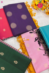 Pure Kanchipuram Soft Silk Saree- PF46114