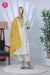 Off white Embroidered Kurta Set with Dupatta-SWRM686
