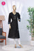 Black Embellished Kurti - SWRM052