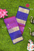 Pure Kanchipuram Silk Saree-Dualshade Purple And Blue-PA51194