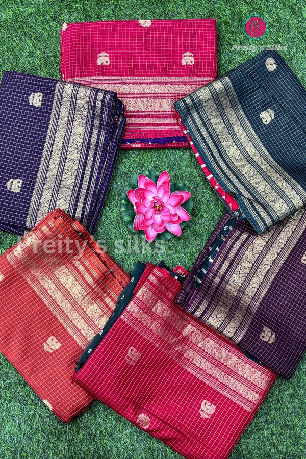 Semi crepe Silk Saree-PA51001
