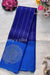 Pure Kanchipuram Silk Saree-Blue And Lightblue-PA51205