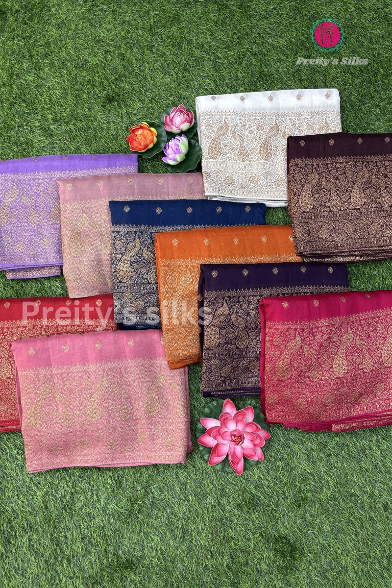 Tussar Dupion With Antique Zari Saree- PA00355