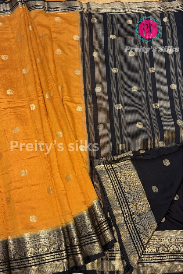 Butter Cotton Silk Saree-PA01444