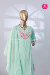 Mint Blossom MulCotton Suit Set-SWRM333