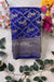 Pure Banarasi Crepe Silk Saree-Royalblue-PA51871