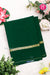 Pure Mysore Crepe Silk Saree-Bottlegreen-PA19482