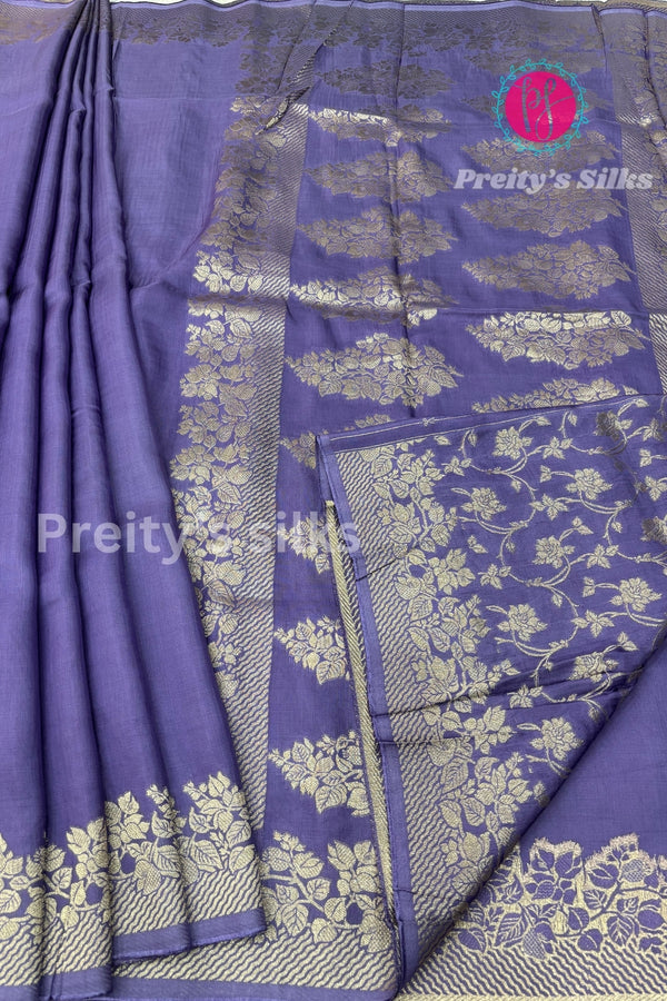 Satin Crepe Silk Saree-PF67702