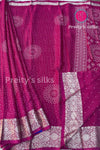 (Restocked)Semi Wrinkle Crepe Silk Saree-PF82020