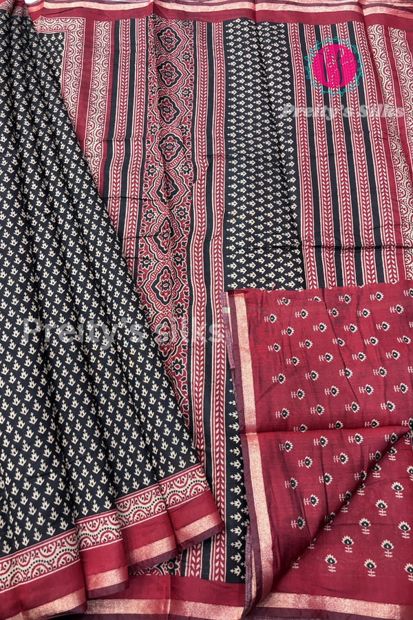 Cotton Blend Saree-PA0201