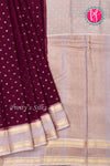 Semi Dupion tussar Saree-PF85264