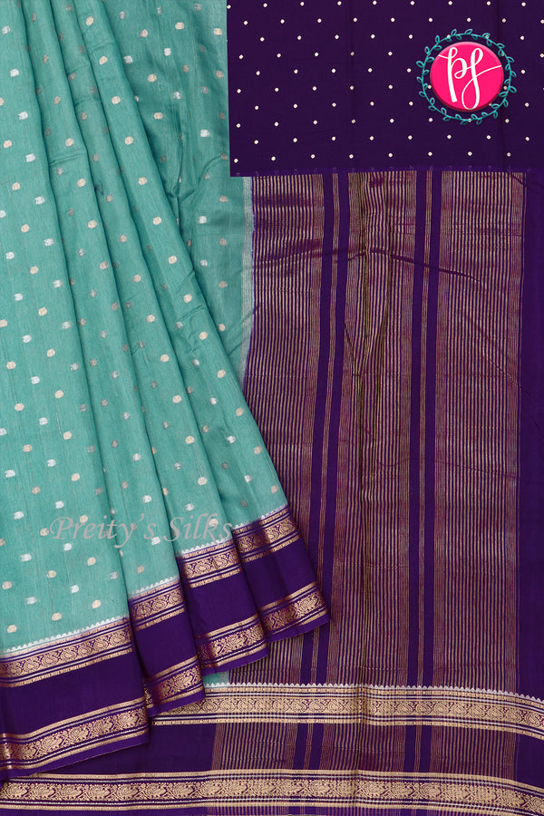 Semi Dupion tussar Saree-PF85264