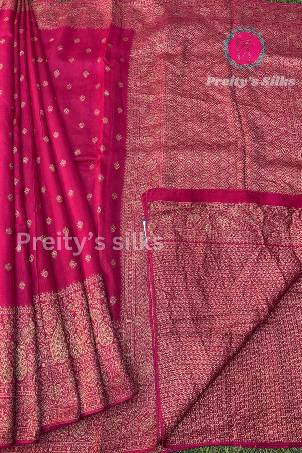 Tussar Dupion With Antique Zari Saree- PA00355
