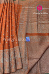 Tussar Dupion With Antique Zari Saree- PA00355