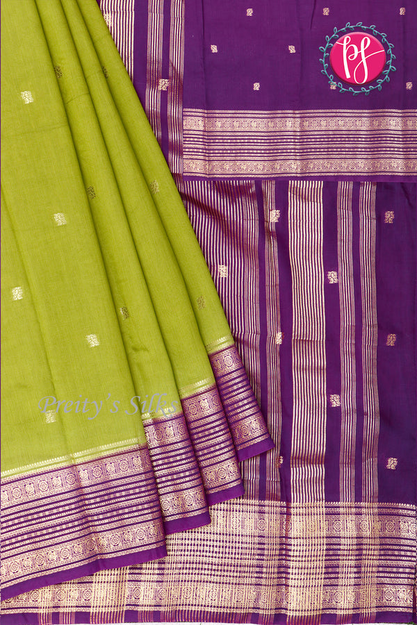 Butter Cotton Silk Saree-PA01444