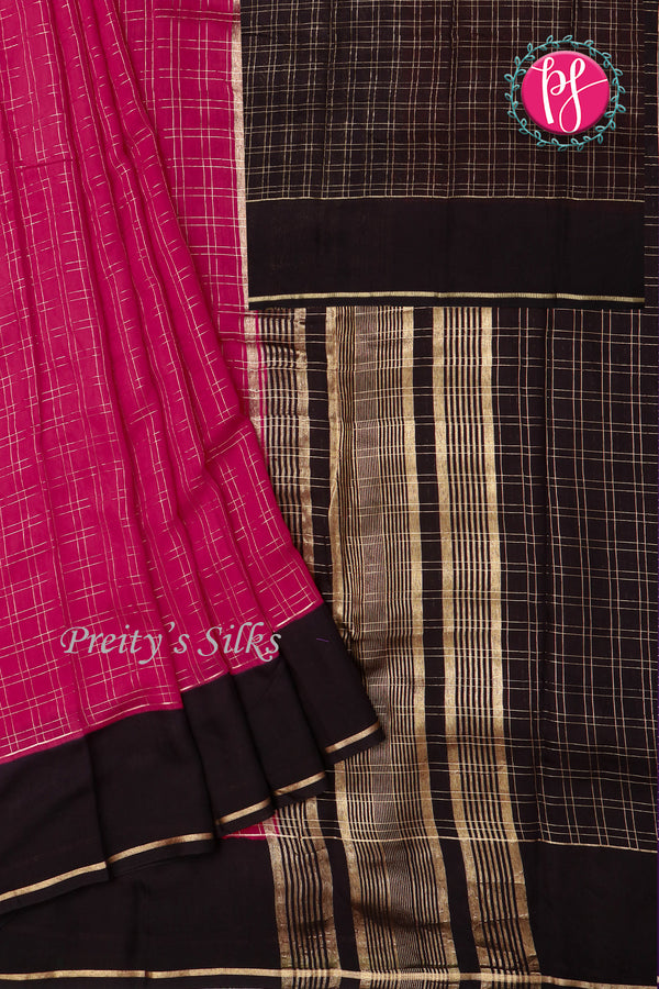 Butter Cotton Silk Saree-PA16067