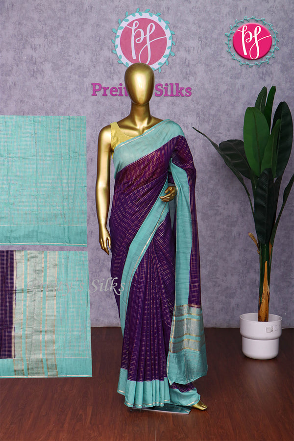 Butter Cotton Silk Saree-PA16067