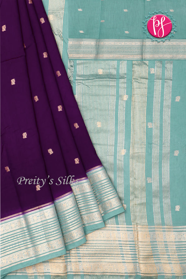 Butter Cotton Silk Saree-PA01444