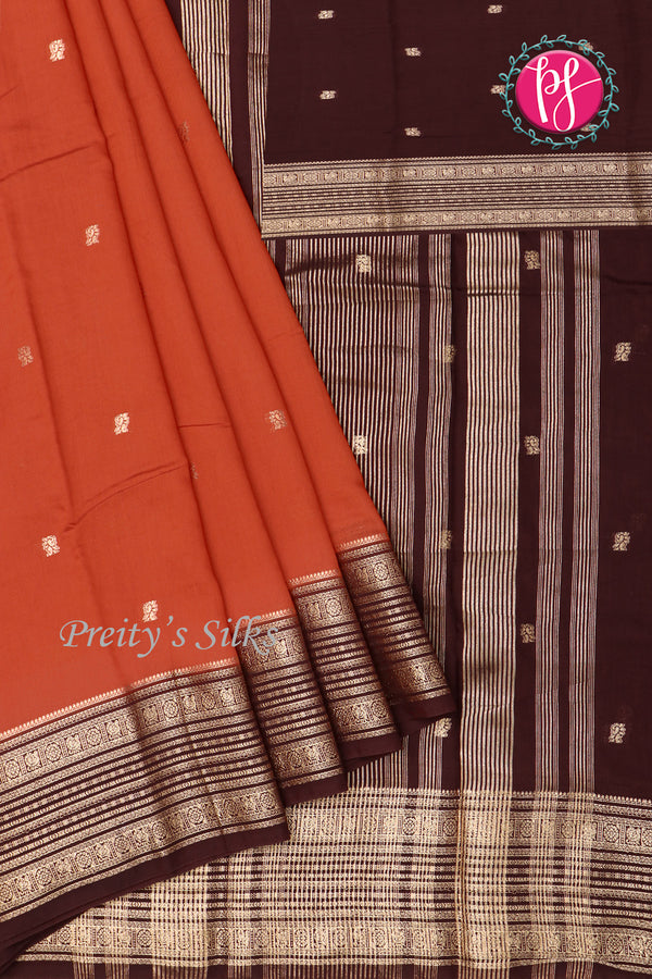 Butter Cotton Silk Saree-PA01444