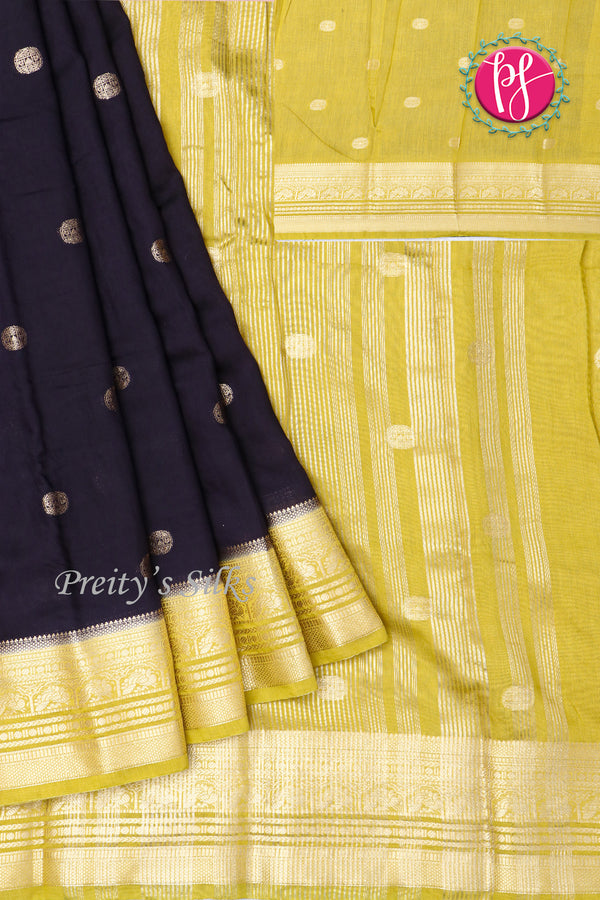 Butter Cotton Silk Saree-PA01444
