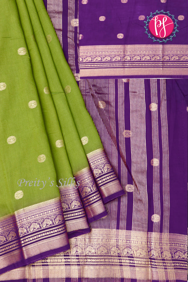 Butter Cotton Silk Saree-PA01444
