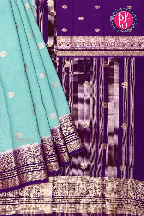 Butter Cotton Silk Saree-PA01444
