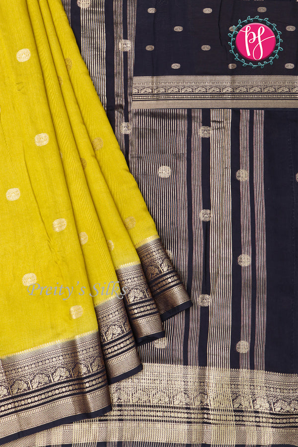 Butter Cotton Silk Saree-PA01444