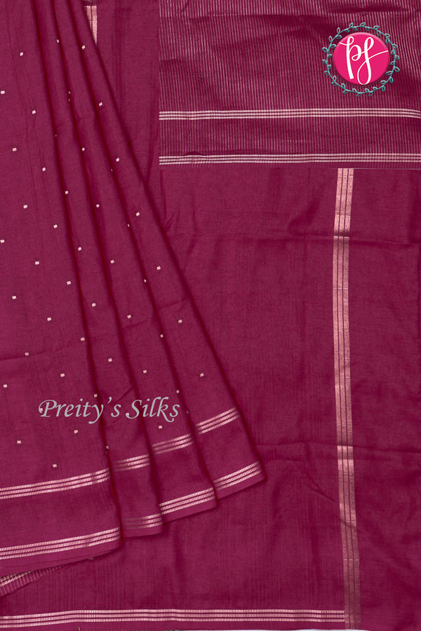 Semi Tussar Silk Saree-PA02289