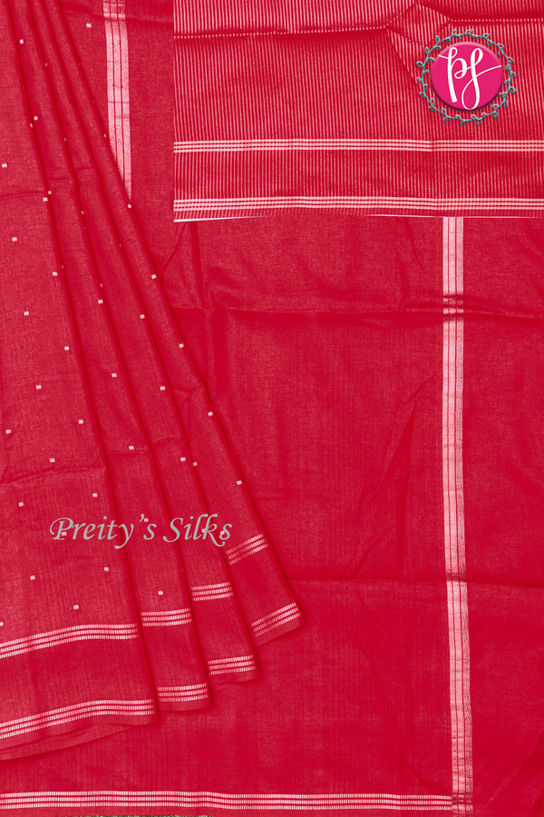 Semi Tussar Silk Saree-PA02289