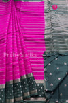 Munga Crepe Silk Saree-PA02705