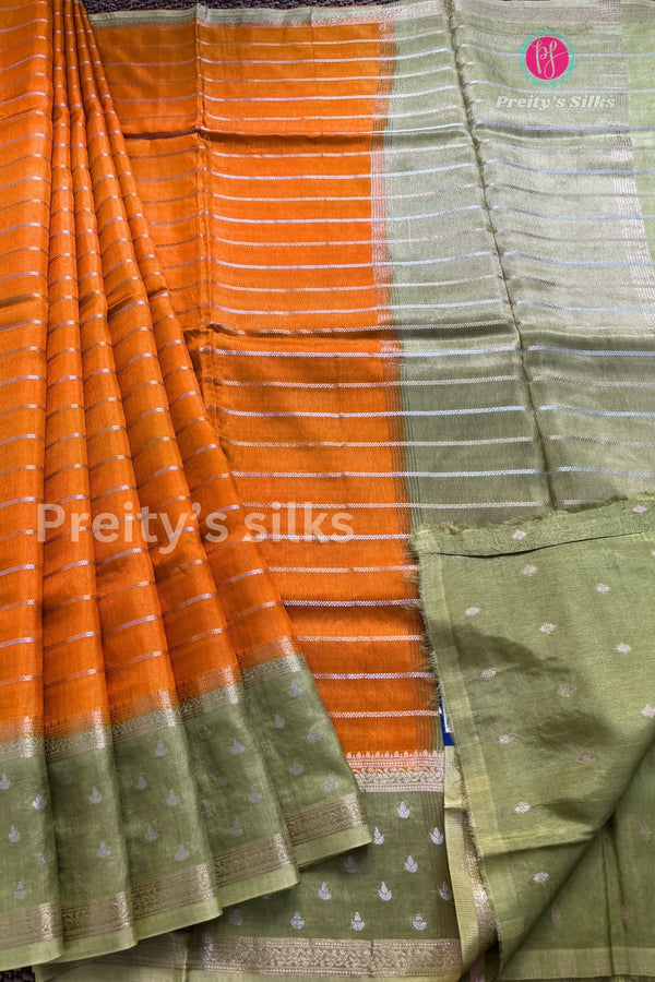 Munga Crepe Silk Saree-PA02705