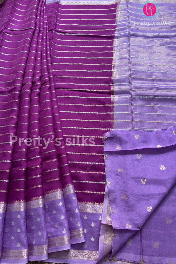 Munga Crepe Silk Saree-PA02705