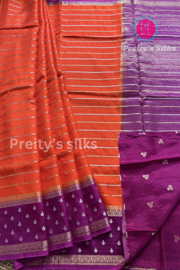 Munga Crepe Silk Saree-PA02705