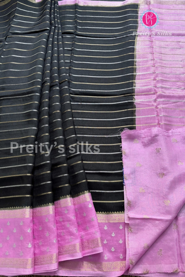 Munga Crepe Silk Saree-PA02705