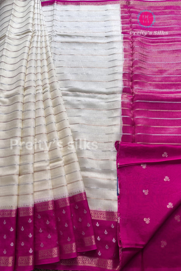 Munga Crepe Silk Saree-PA02705