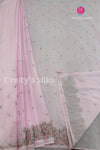 Semi Wrinkle Crepe Silk Saree- PA03840