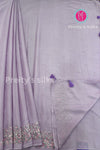 Semi Wrinkle Crepe Silk Saree- PA03840