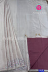 Semi Wrinkle Crepe Silk Saree- PA03840