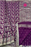 Semi Georgette Silk Saree-PA05573
