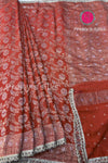 Semi Georgette Silk Saree-PA05573