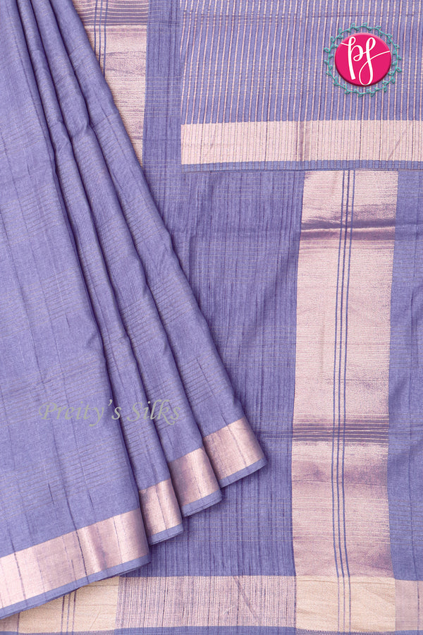 Soft Raw Silk Saree - Horizontal Texture-PA06266