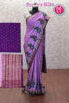 Semi Mysore crepe Silk Saree-PA06725