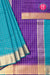 Raw Silk Saree with Checks Pattern- PA09058