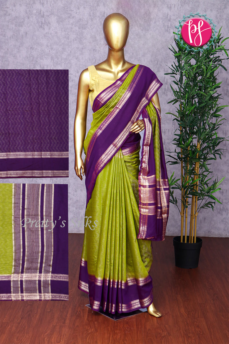 Butter Cotton Silk Saree-PA01444