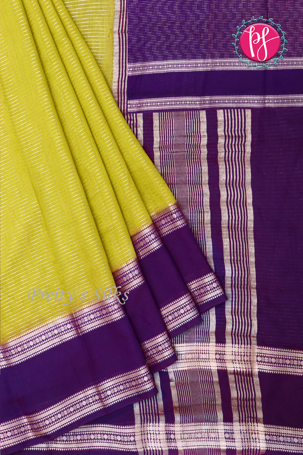 Butter Cotton Silk Saree-PA01444