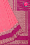 Semi Banarasi Georgette Silk Saree-Bentex Design-PA11407